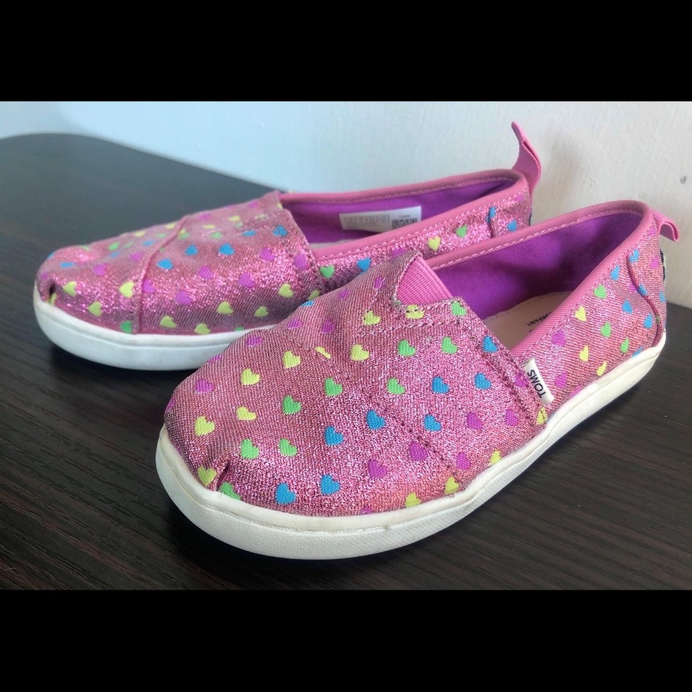 TOMS Unisex-Child Alpargata Sneaker size Y12